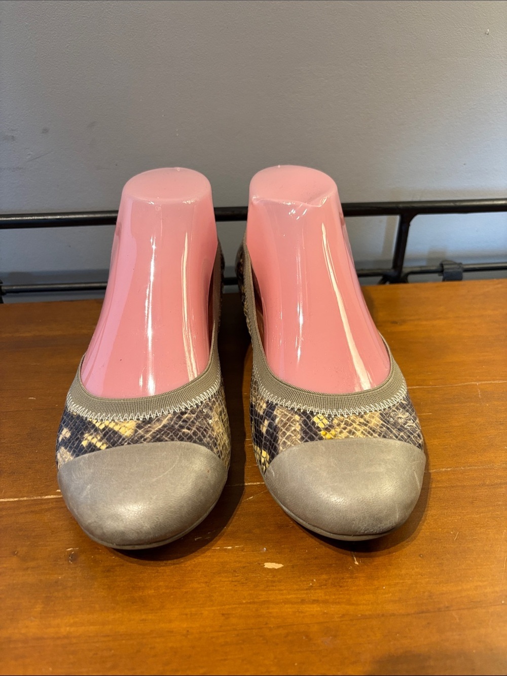 Rudsak Snakeskin Leather Ballet Shoe - Picture 4 of 11